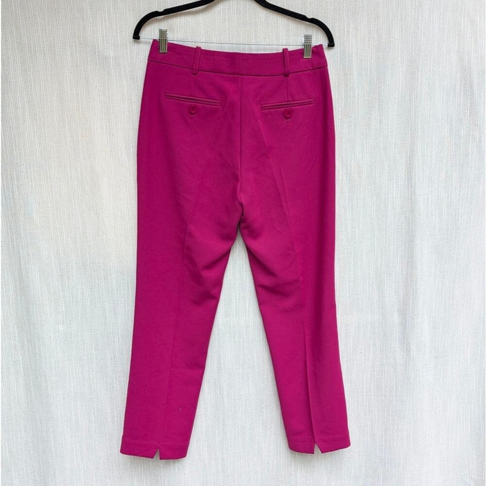 ME+EM Statement Crop Length Pants Womens UK8/US4 Fuchsia Mid-rise Straight - Picture 3 of 10